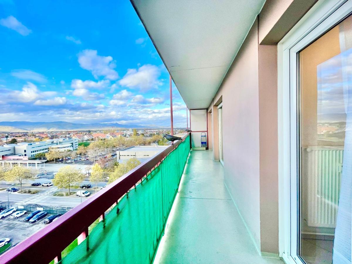 Colmar - La Cigogne - Balcon - Vue Degagee - Netflix - Wifi Fibre - Parking Gratuit - Quartier Populaire 아파트 외부 사진