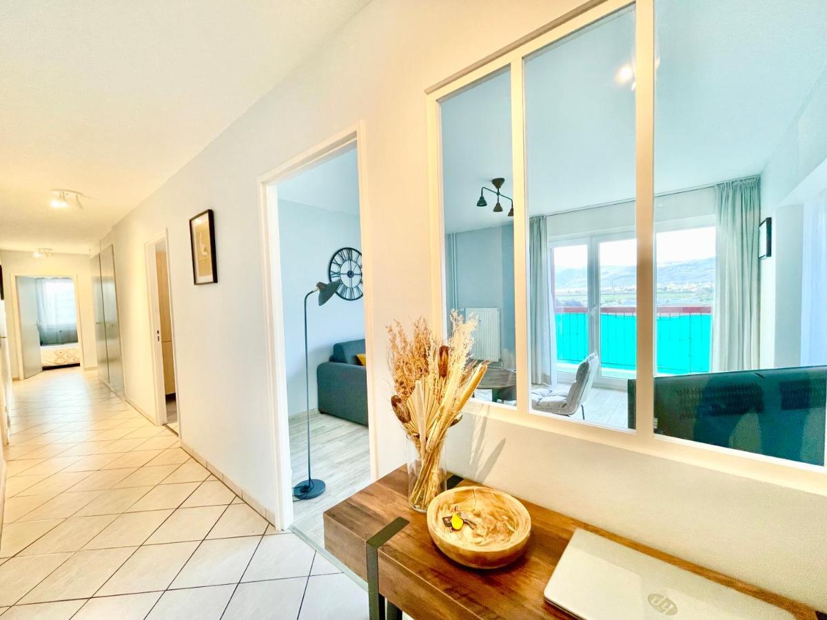 Colmar - La Cigogne - Balcon - Vue Degagee - Netflix - Wifi Fibre - Parking Gratuit - Quartier Populaire 아파트 외부 사진