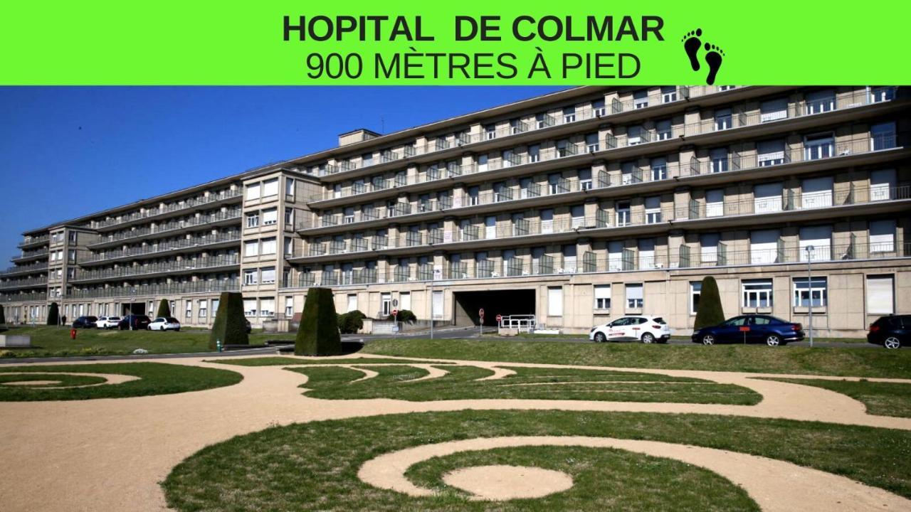 Colmar - La Cigogne - Balcon - Vue Degagee - Netflix - Wifi Fibre - Parking Gratuit - Quartier Populaire 아파트 외부 사진